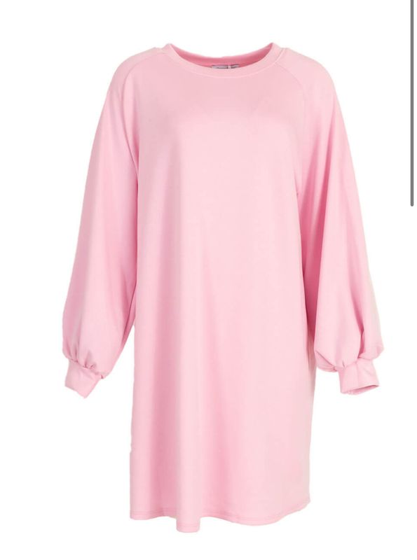 SWEATER DRESS ROZE