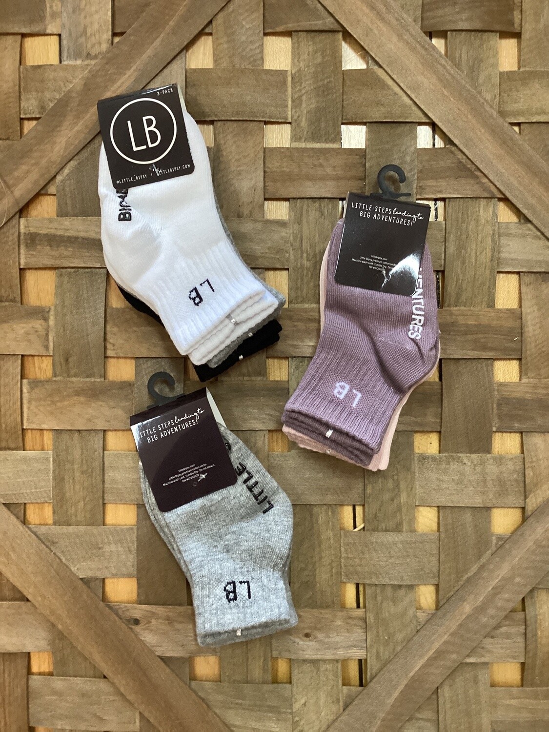 Little Bipsy Socks- 3 pack