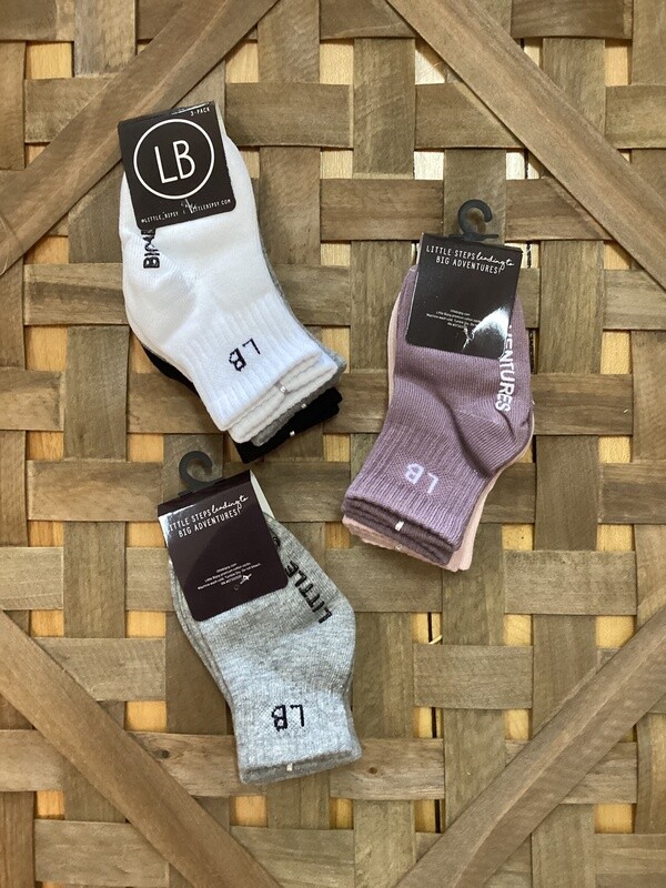 Little Bipsy Socks- 3 pack