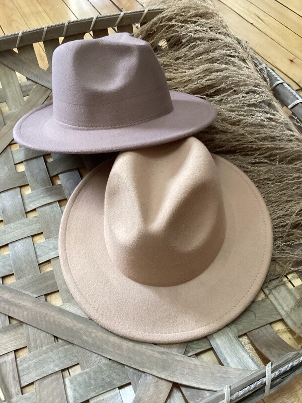 Girls Flat Brim Hat