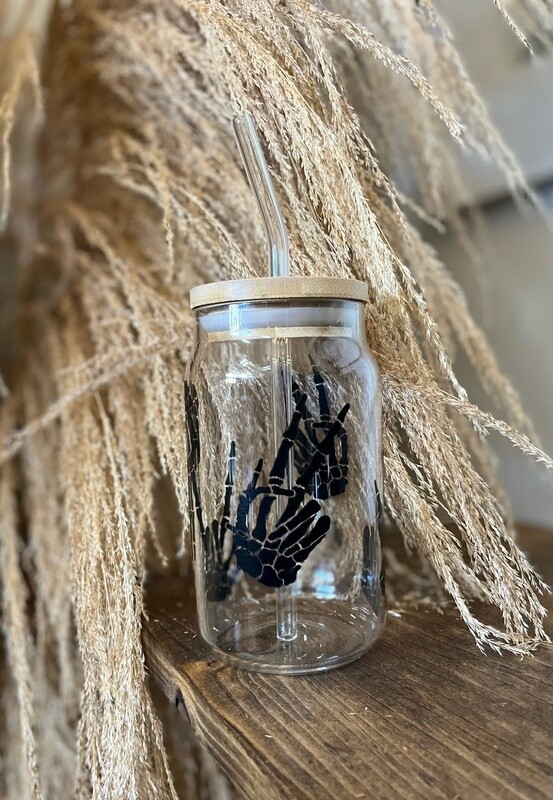 Skeleton Hand Cup