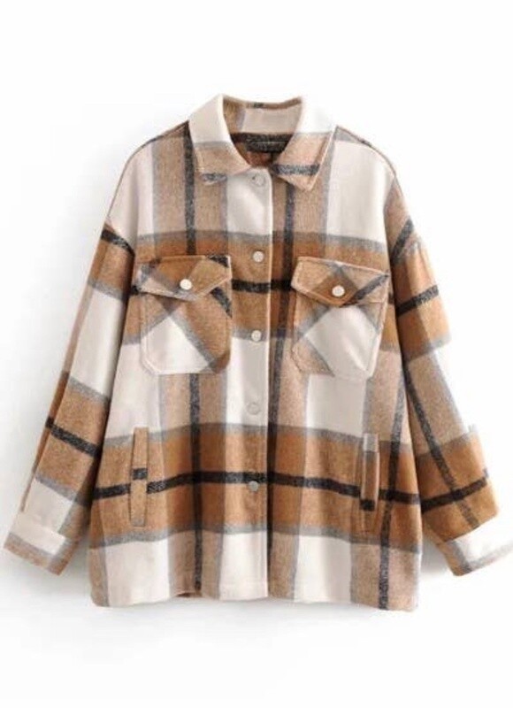 Tan Shacket