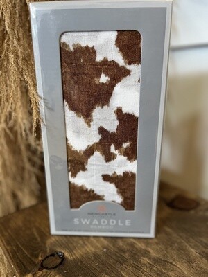 Cow Print Swaddles