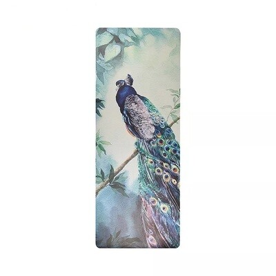 Bird of paradise Yoga mat - 183x68 cm - 4mm - Natural Rubber base + non-slip top