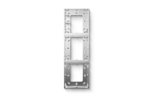 Montageframe Drievoudig Zilver