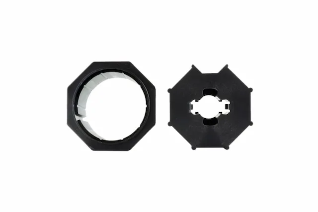 Adapter Buismotor 60 mm 8-Kant