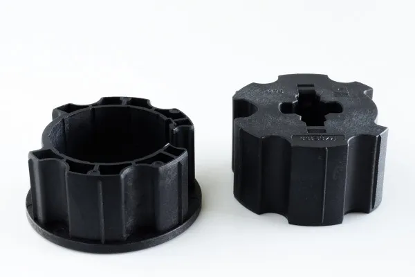 Adapter Buismotor 70 mm Rundnut