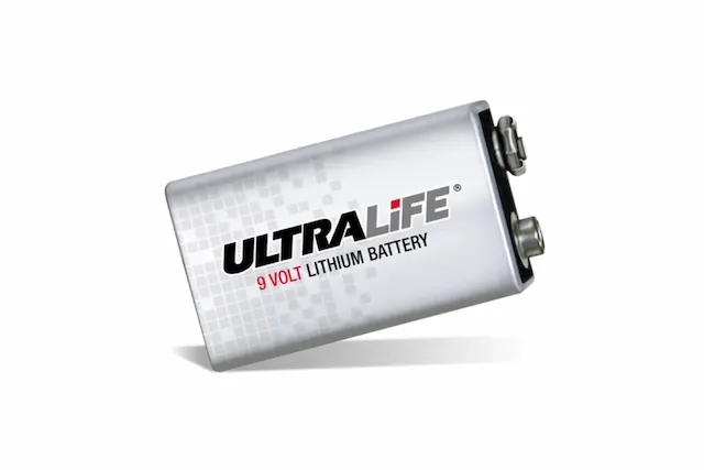 Ultralife 9V Lithiumbatterij