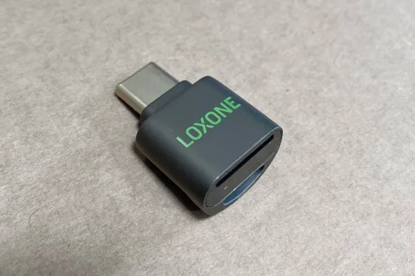 Loxone USB-C Micro SD-kaartadapter