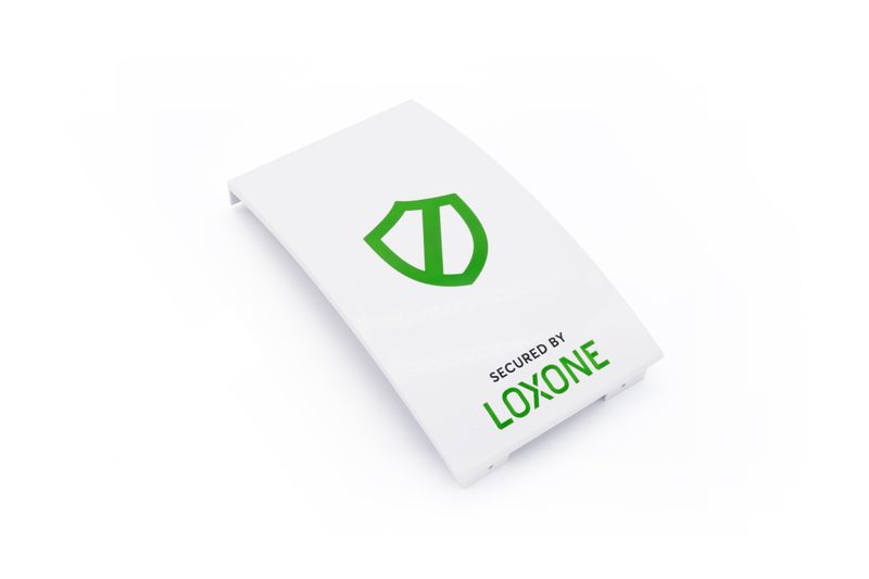 Afdekplaat voor alarmsirene wit