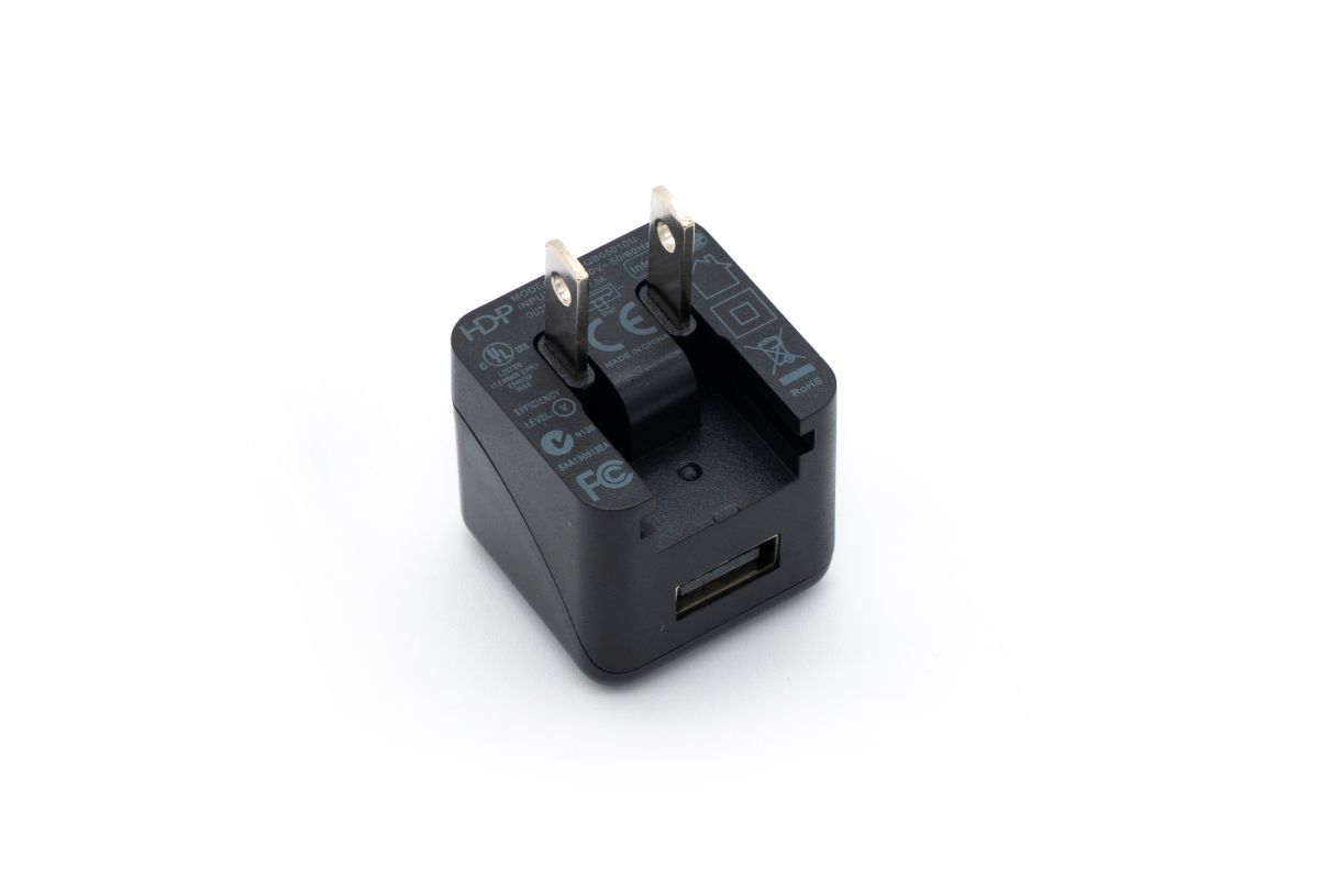 USB-voeding incl. kabel (zwart)