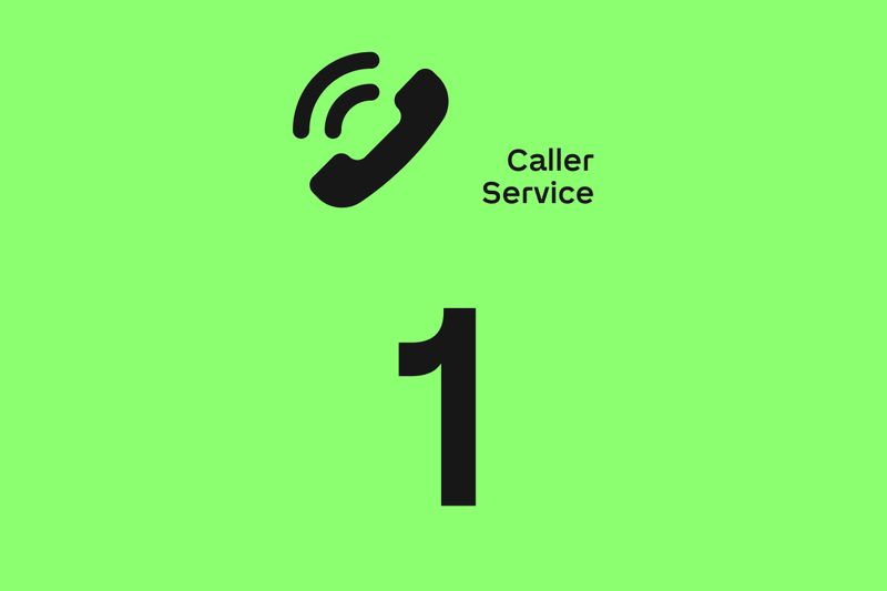Caller Service 1 Jaar