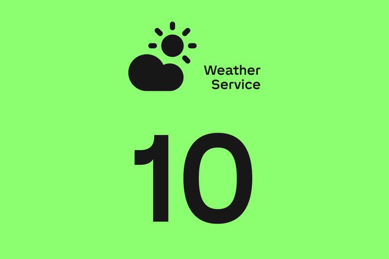 Weather Service 10 Jaar