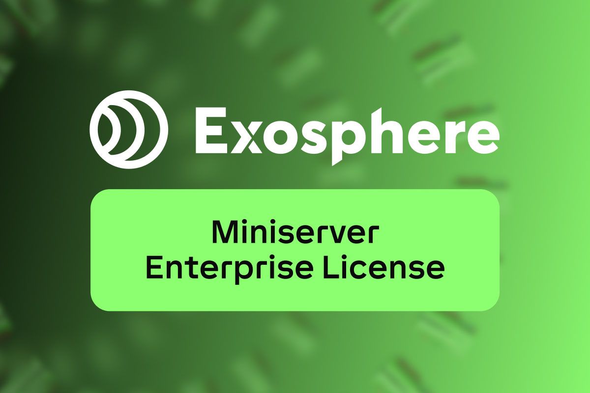 Exosphere Miniserver Enterprise (1 jaar) Exosphere Miniserver Enterprise (1 jaar)