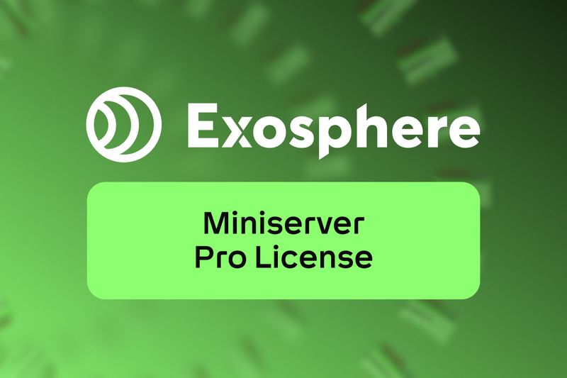 Exosphere Miniserver Pro (1 jaar)