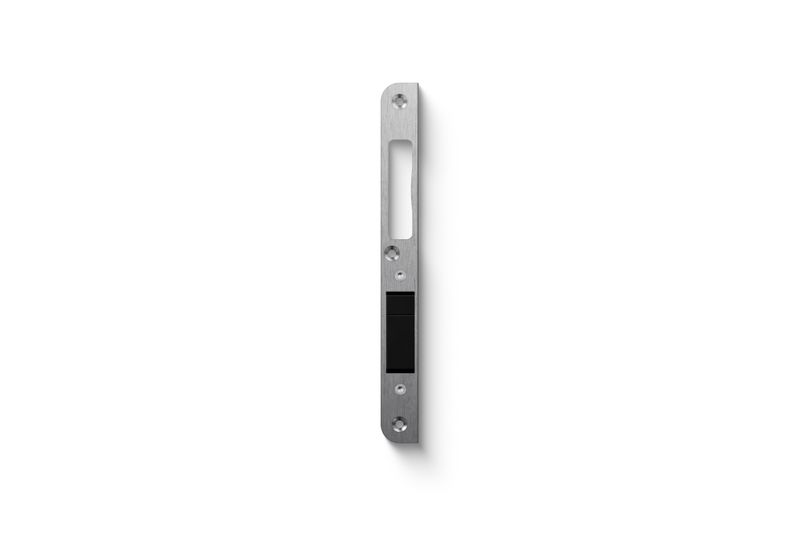 Platte sluitplaat links 190 x 20 x 3 mm voor Deurslot Air Inductief