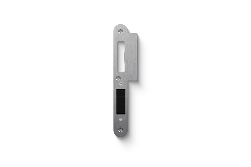 Sluitplaat met lip links 190 x 24 x 3 mm voor Deurslot Air Inductief