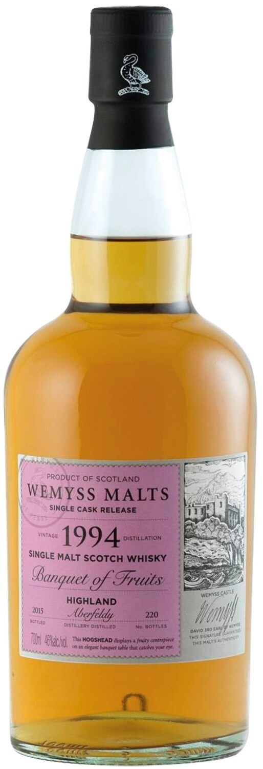 Whisky Aberfeldy - Wemyss - 1994 - 46% - 70cl