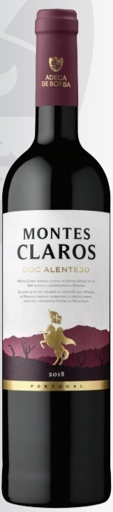 Tinto - Montes Claros - Colheita - 2018 - 75cl - Adega de Borba