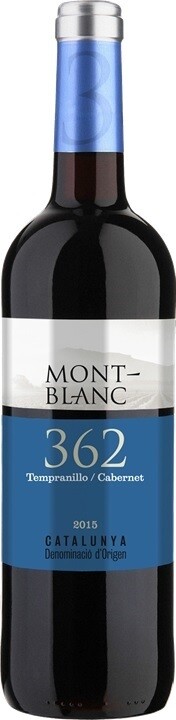 Tempranillo/Cabernet - Mont Blanc 362 - 2016 - 75cl