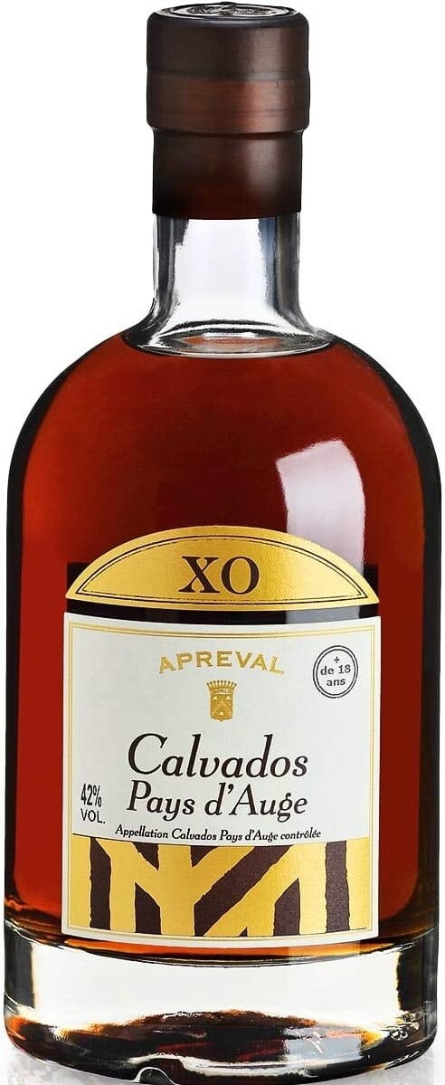 Calvados D'Apreval - XO - 18 à 25y - 42% - 70cl