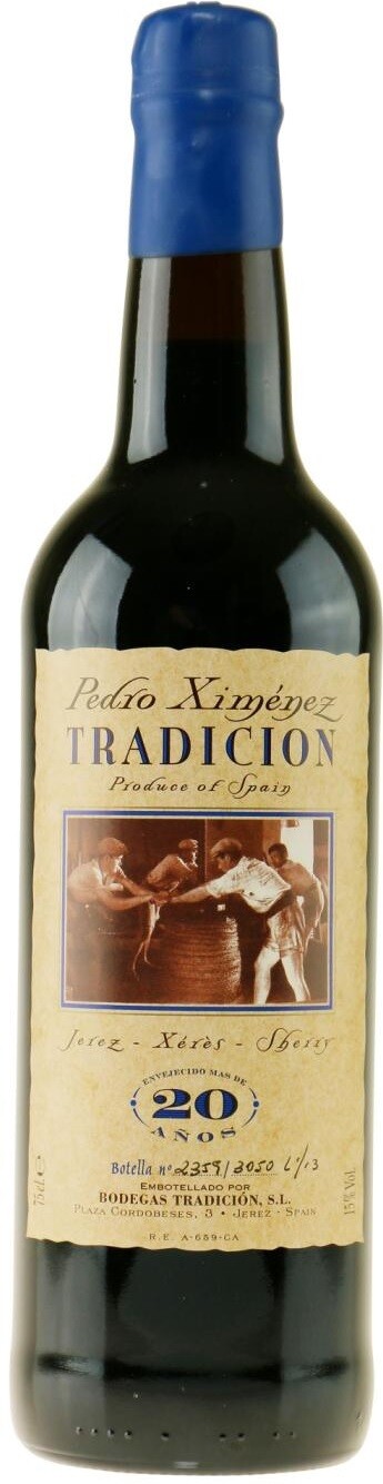 Sherry - Bodegas Tradicion - Pedro Ximenez - 20y - 15% - 75cl - stop