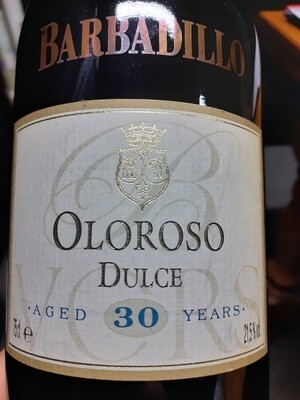 Sherry - Barbadillo - 30y - Oloroso - Dulce - 75cl