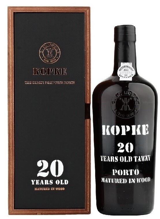 Porto - Kopke - 20y - Wooden Box - 20% - 75cl