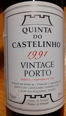 Porto - Castelhino - Vintage - 1991 - 20% - 75cl - stop