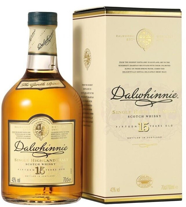 Whisky - Dalwhinnie - 15y - 43% - 70cl