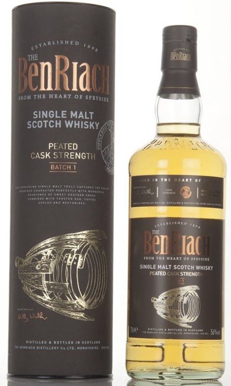 Whisky - Benriach - Peat - Cask Strenght - Batch 1 - 56% - 70cl
