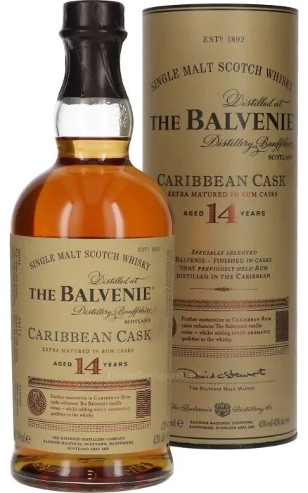 Whisky - Balvenie - 14y - Caribbean Cask - 43% - 70cl