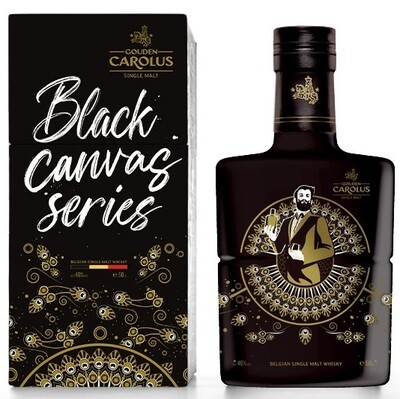 Whisky - Gouden Carolus - Black Canvas Series - Trots - 46% - 50cl
