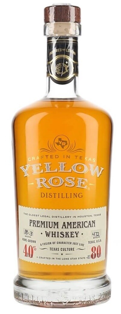 Whisky - Yellow Rose - American Whiskey - 40% - 70cl