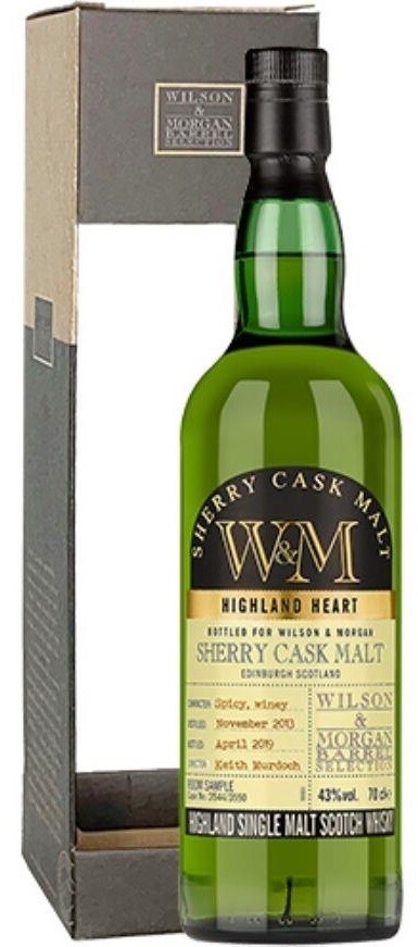Whisky - Highland - Sherry Cask - Wilson & Morgan - 43% - 70cl
