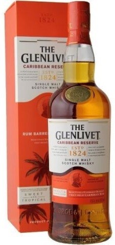 Whisky - The Glenlivet - Caribbean Reserve - 40% - 70cl