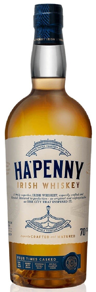 Whiskey - Ha'penny - Four Cask Blend - 43% - 70cl