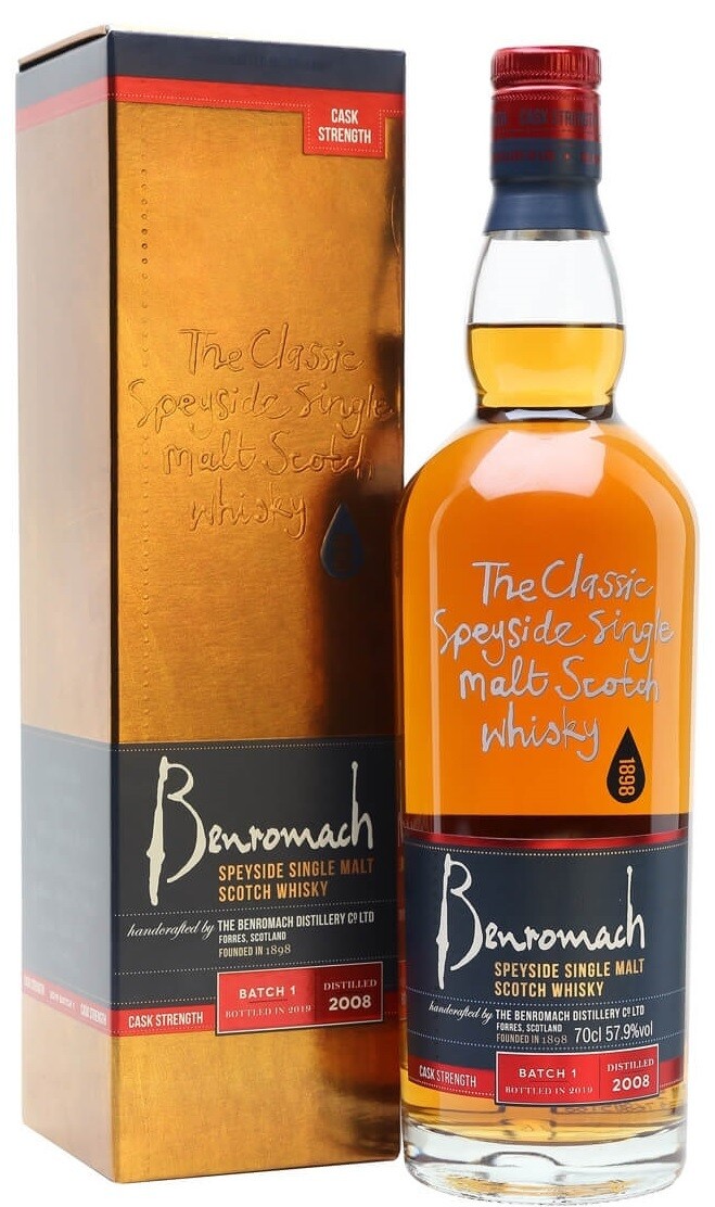 Whisky - Benromach - 2008 - cask Strenght - 60% - 70cl