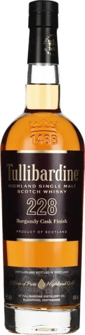 Whisky - Tullibardine - 228 - Burgundy Finish - 43% - 70cl