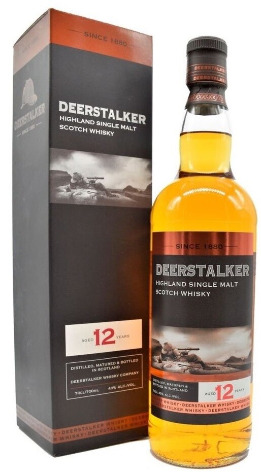 Whisky - Deerstalker - 12y - Single Malt - 43% - 70cl