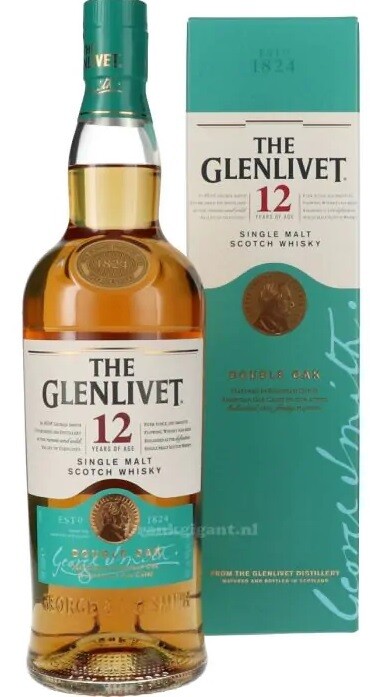 Whisky - The Glenlivet - 12y - Double oaked - 40% - 70cl
