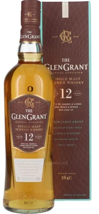 Whisky - Glen Grant - 12y - 43% - 70cl