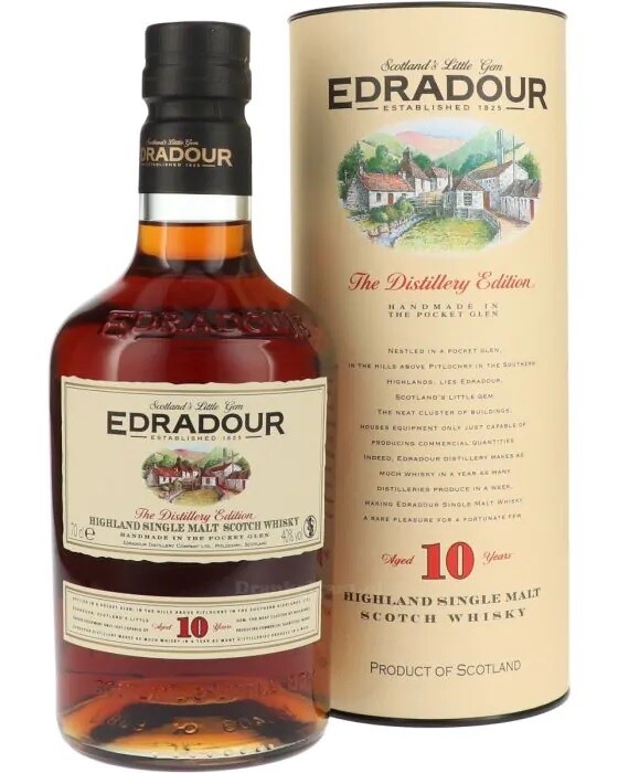 Whisky Edradour - 10y - 40% - 70cl