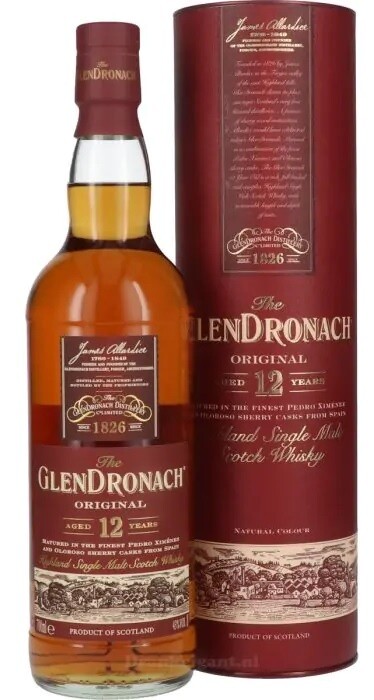 Whisky - Glendronach - 12y - 43% - 70cl