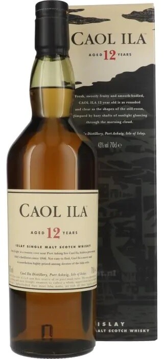 Whisky - Caol Ila - 12y - 43% - 70cl