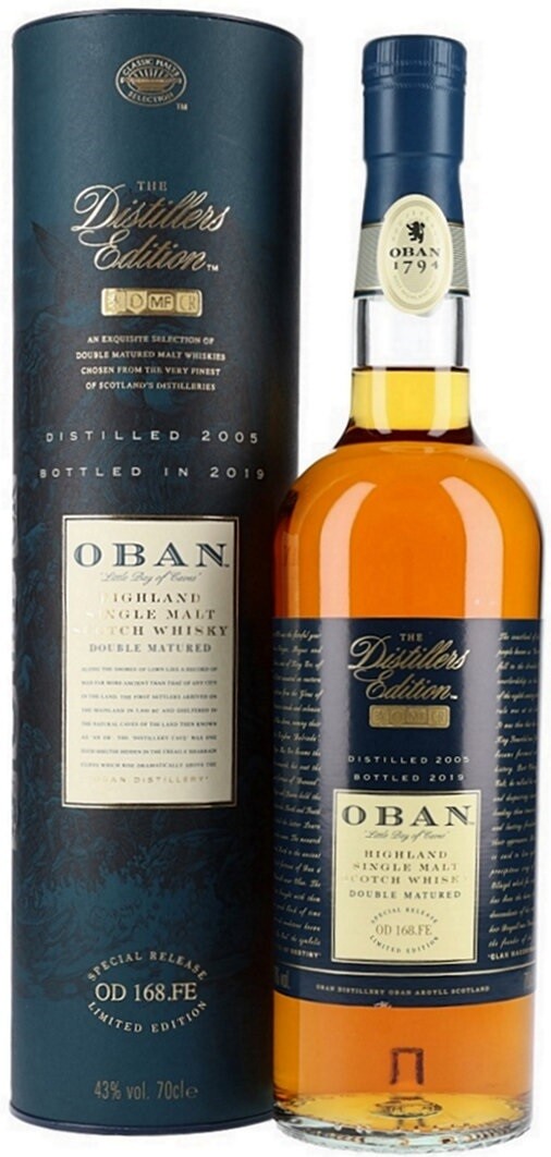 Whisky - Oban - Distillers Edition - 2003 - bottled 2017 - 43% - 70cl
