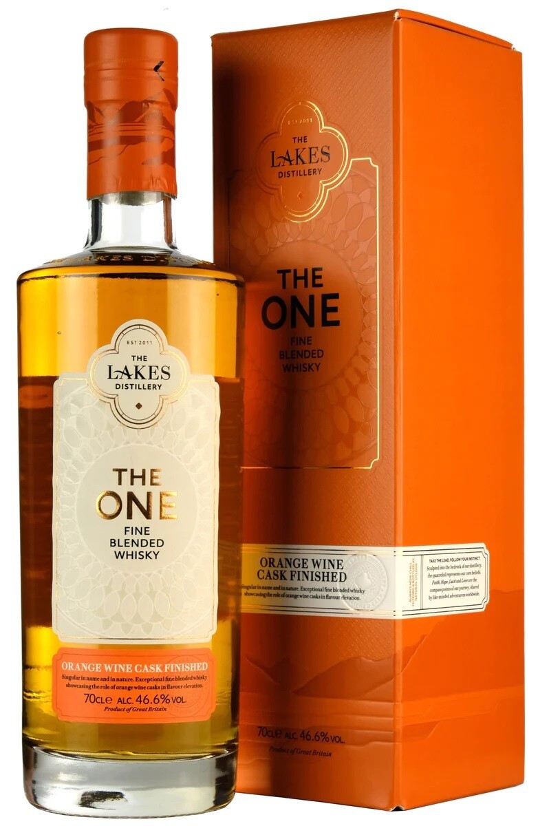 Whisky - Lakes One - Orange Wine cask - Blended - 46,6% - 70cl