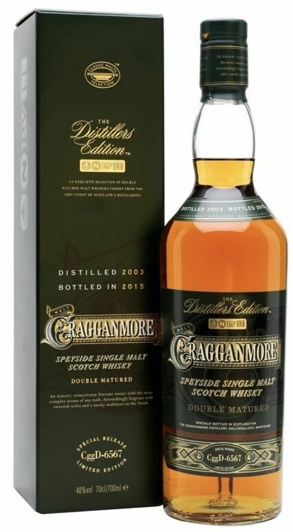 Whisky - Cragganmore - Distillers Edition - 2003 - 40% - 70cl