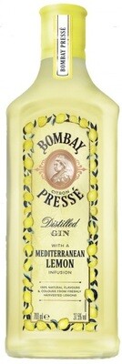 Gin - Bombay - Citron Pressé - 37,5% - 70cl