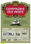 Rum - Guatemala - Compagnie des Indes - Bruin - 43% - 70cl